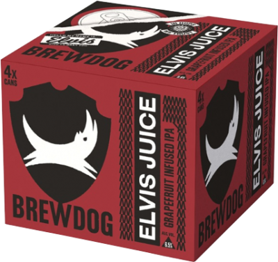 BrewDog Elvis Juice 4pack met blikjes van 33cl